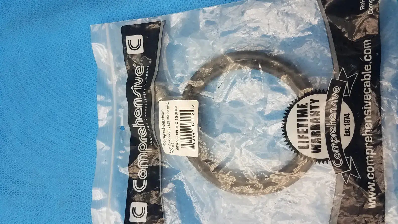 ’Comprehensive Pro AV/IT 6ft HDMI High-Speed Cable with Ethernet - Black’