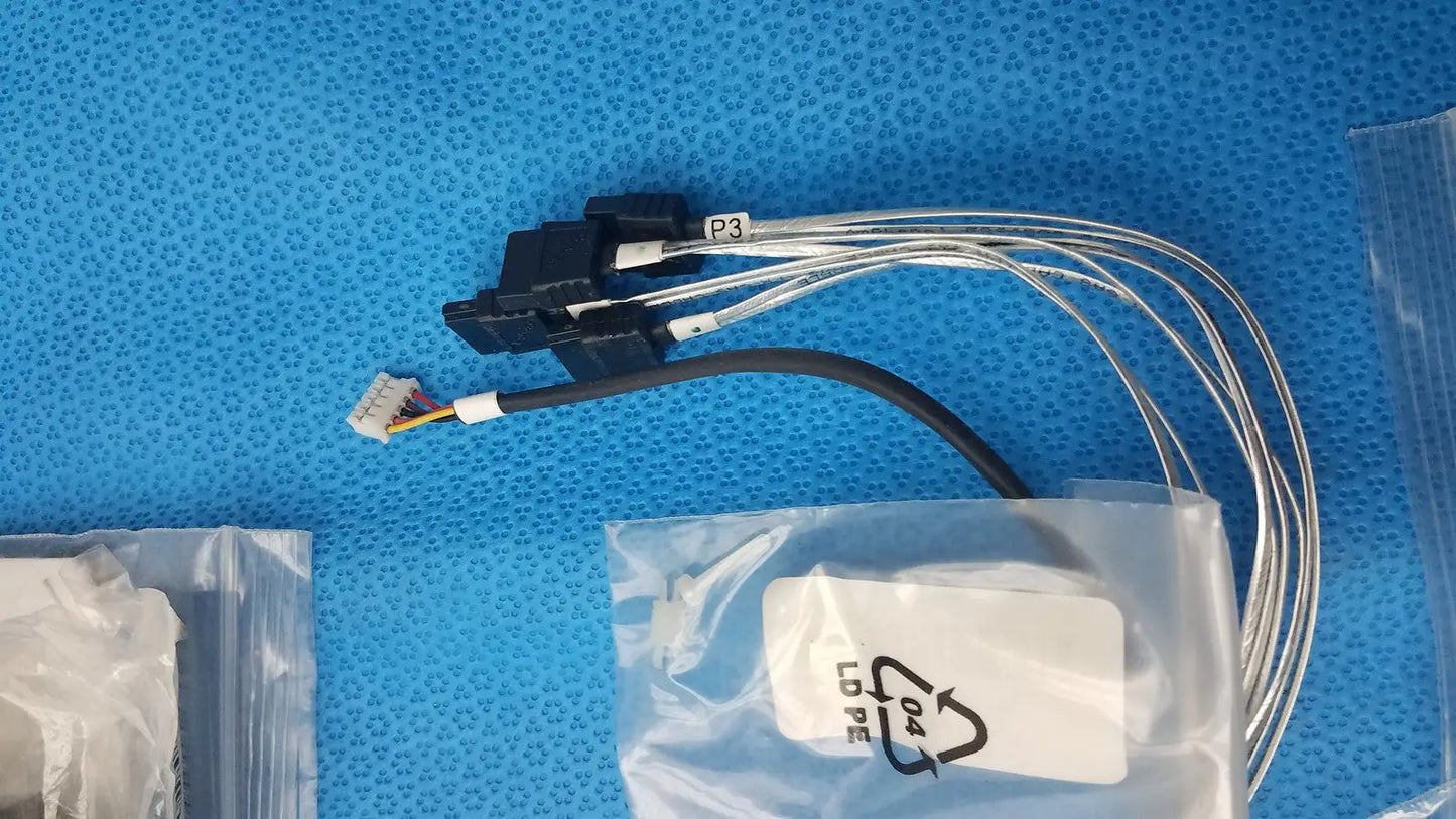 Computer/Server Accessories Kit – Cables Connectors Screws Software - Server Accessory