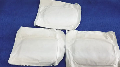 ConMed 1915-100 Fastrace 4 Adult Resting Tab ECG Electrode - Lot of 3 (Expired)