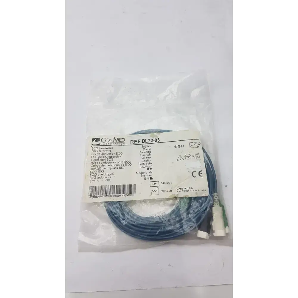 Conmed DL72-03 ECG Leadwire
