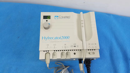ConMed Hyfrecator 2000 Electrosurgical Unit With Accessories
