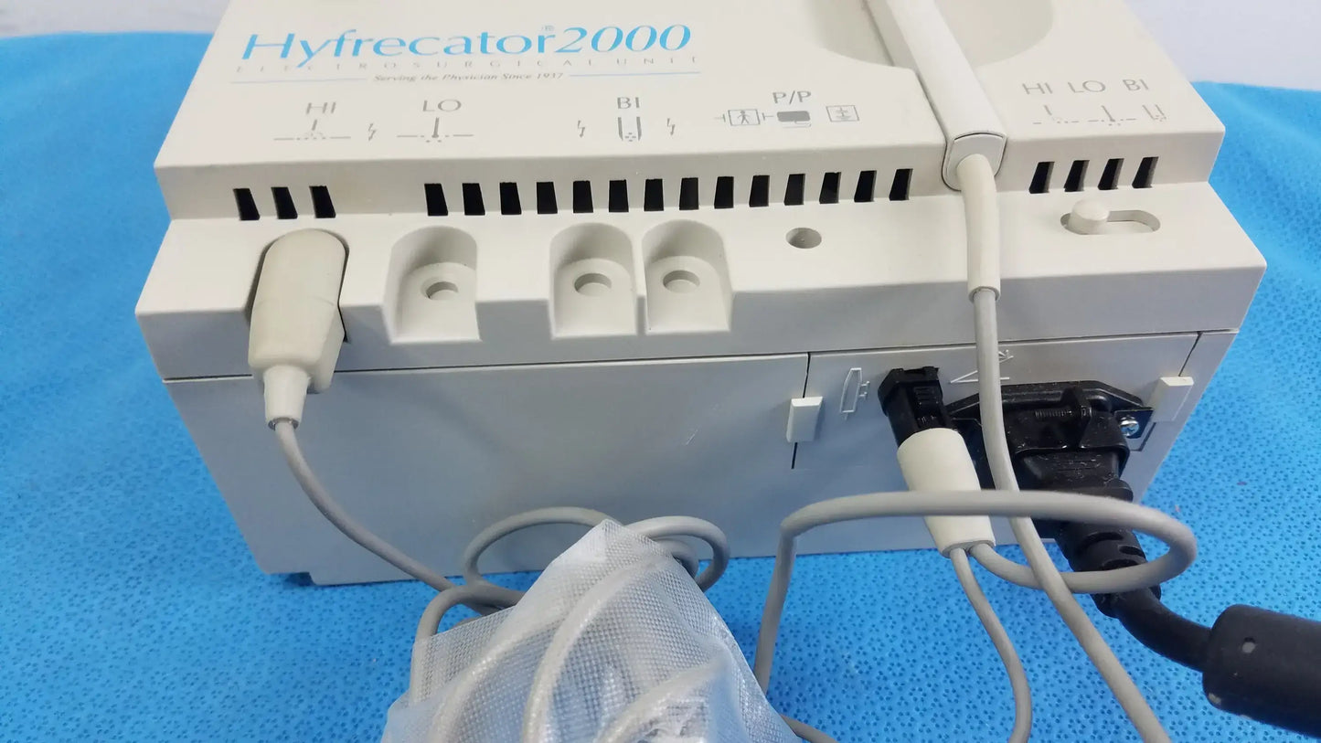 ConMed Hyfrecator 2000 Electrosurgical Unit With Accessories