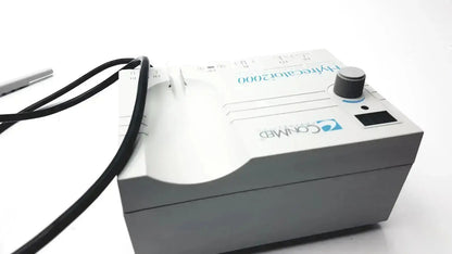 White and gray conmed hyfrecator 2000 model 7-900-115 desiccator with black power cord used medical equipment for sale