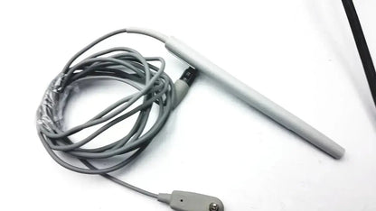 Gray microsoft surface pen with coiled gray usb cable for conmed hyfrecator 2000 model 7-900-115 pre owned medical equipment