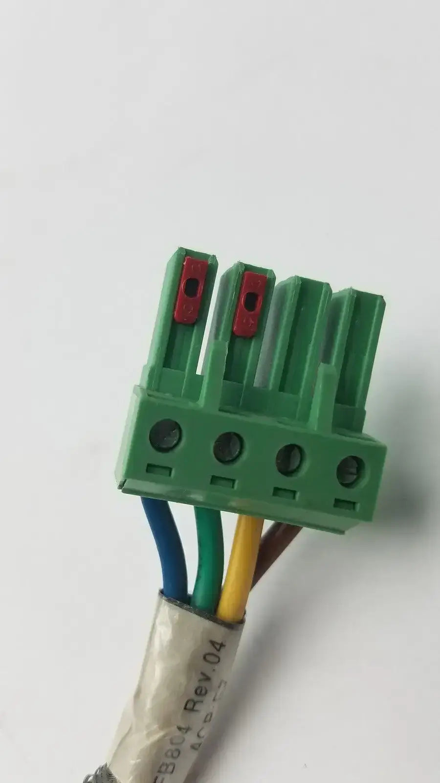 Connection Plug 4 Cables FB804 Rev 04 ACT M2 - Connector