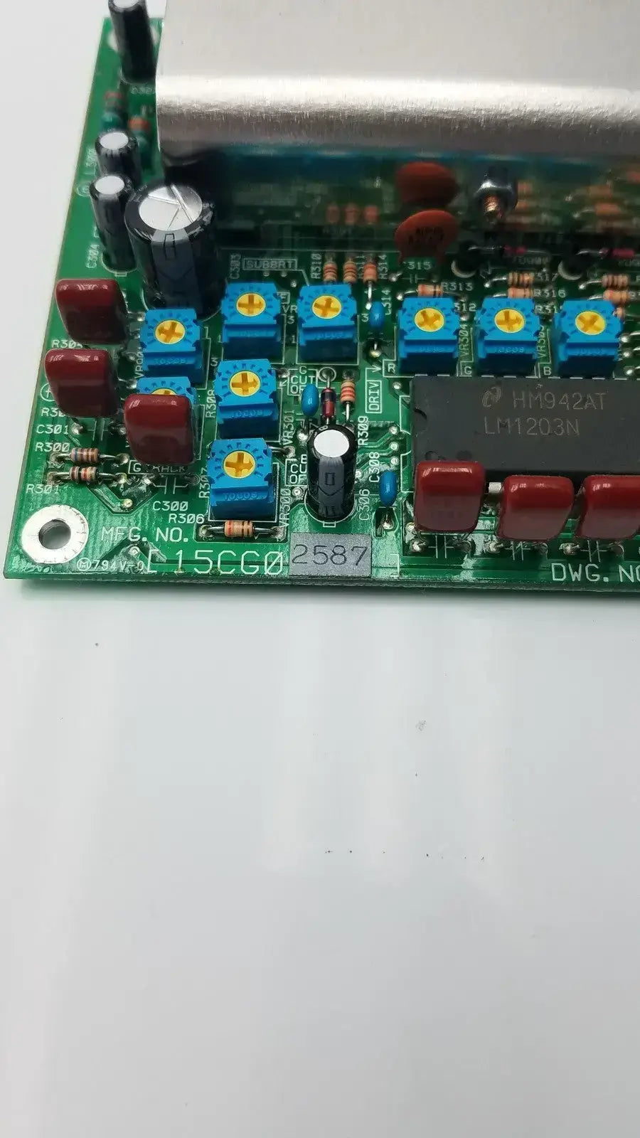 Control Board DWG No 3AP01818 HM942AT LI11203N