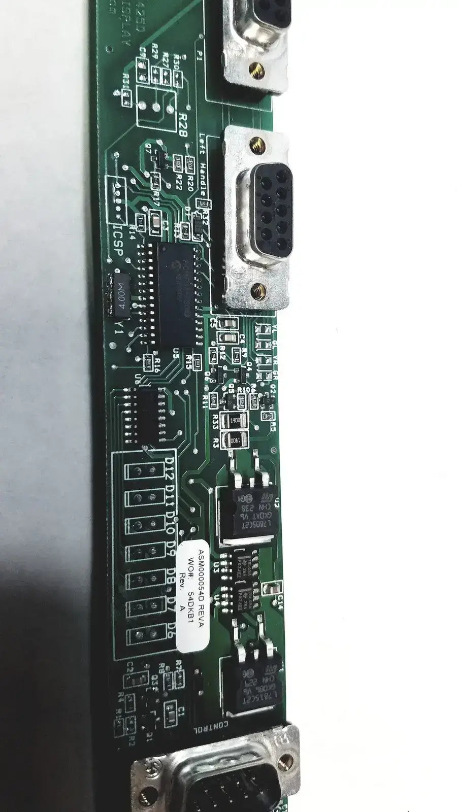 Control Board Kit ASM000054D Rev A W# 54DKB 00B9-204-000 DB1157-000425D