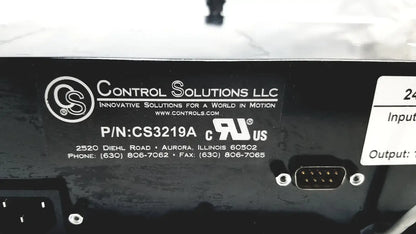 Control Solution CS3219A 24V Battery Charger 1028-010-859 Rev D