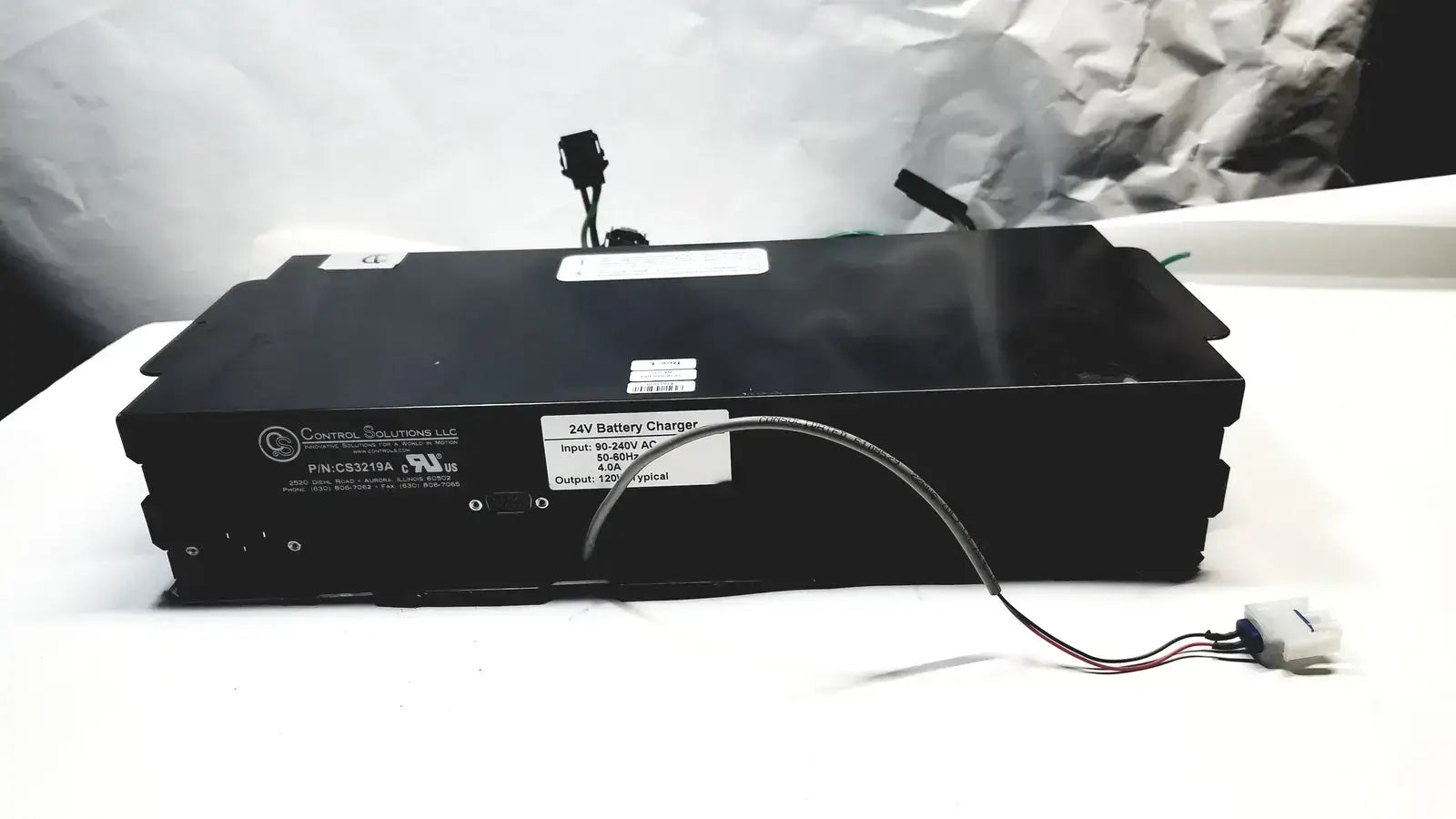 Control Solution CS3219A 24V Battery Charger 1028-010-859 Rev D