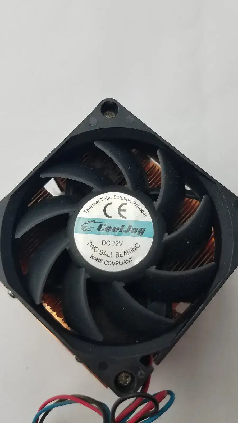 Cool Jag Thermal Total Solution Provider DC 12V Two Ball Bearing - Cooling Fan