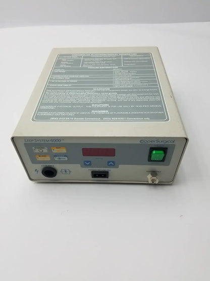 CooperSurgical LEEP System 6000 Electrosurgical Generator Model 6000-1 120V