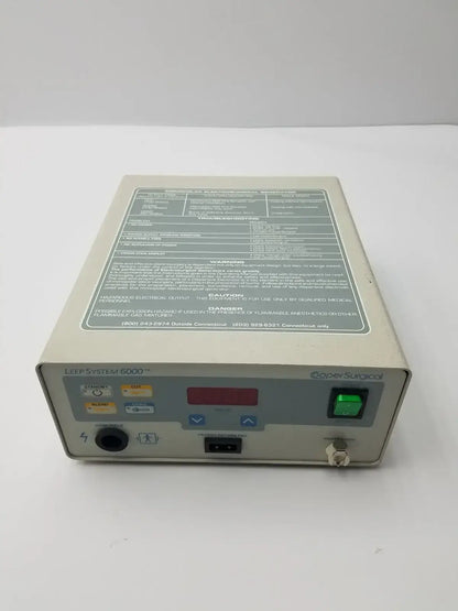 CooperSurgical LEEP System 6000 Electrosurgical Generator Model 6000-1 120V