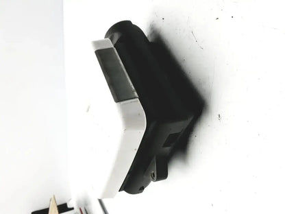 Black and white plastic toggle switch with rectangular lever on corning pc420 magnetic hot plate stirrer for laboratory use