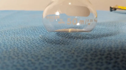 Corning Pyrex 50mL Volumetric Flask Class A Borosilicate Lab Glass