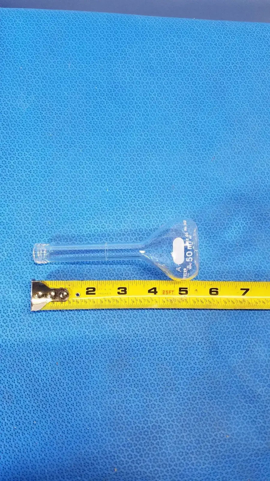 Corning Pyrex 50mL Volumetric Flask Class A Borosilicate Lab Glass