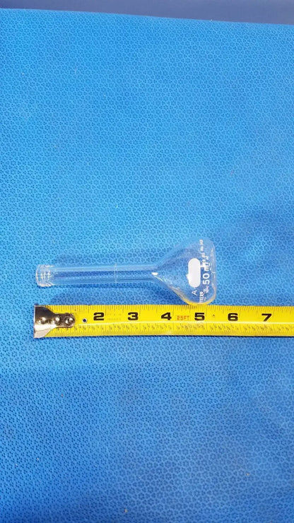 Corning Pyrex 50mL Volumetric Flask Class A Borosilicate Lab Glass
