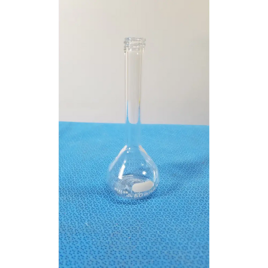 Corning Pyrex 50mL Volumetric Flask Class A Borosilicate Lab Glass