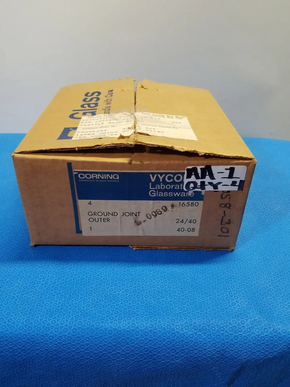 Corning VYCOR Lab Glassware with Ground Joint – High Temp Resistant - Laboratory