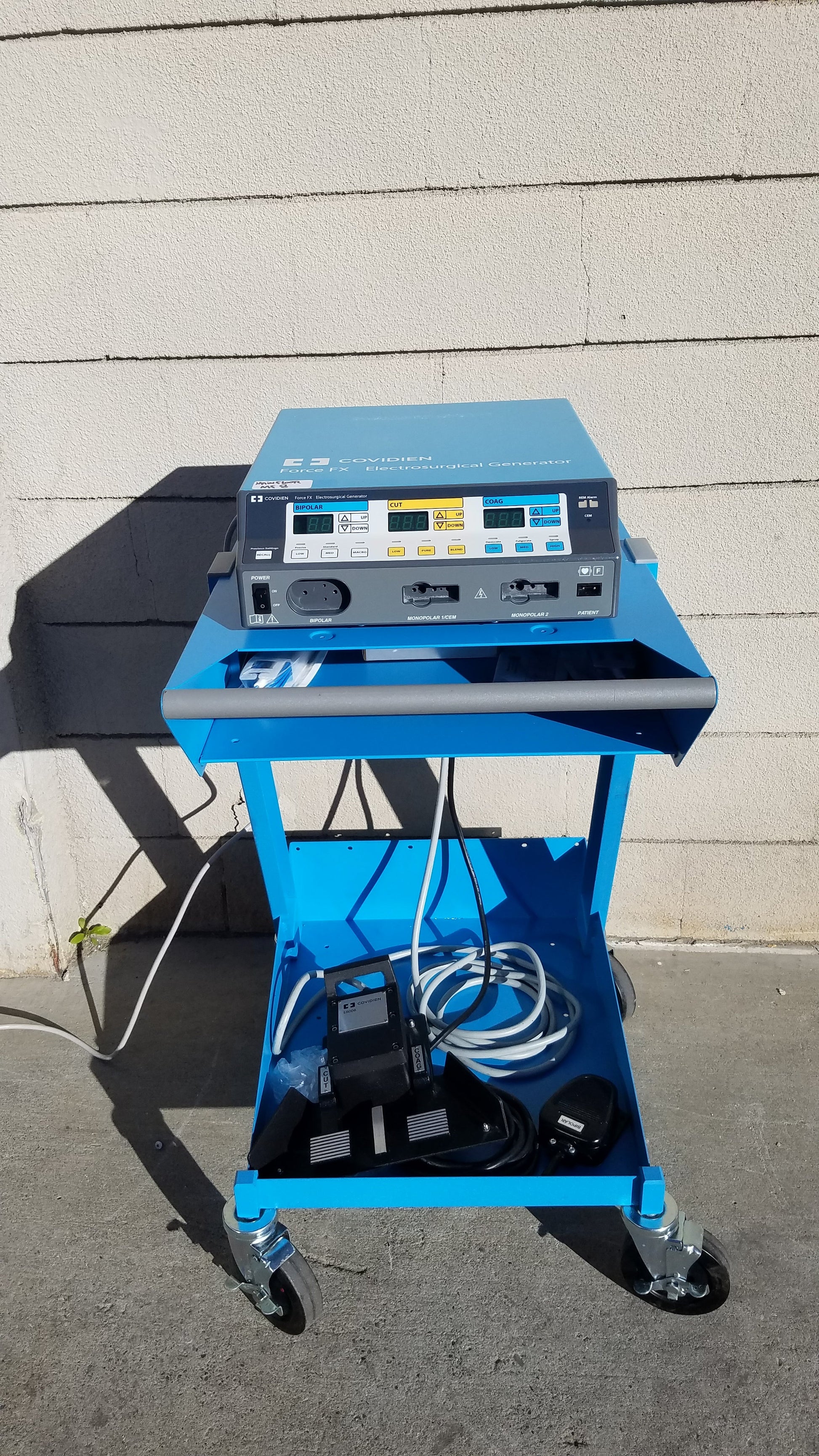 Covidien Force FX-C Electrosurgical Generator ESU With E6008 and Trolley - (ESU)