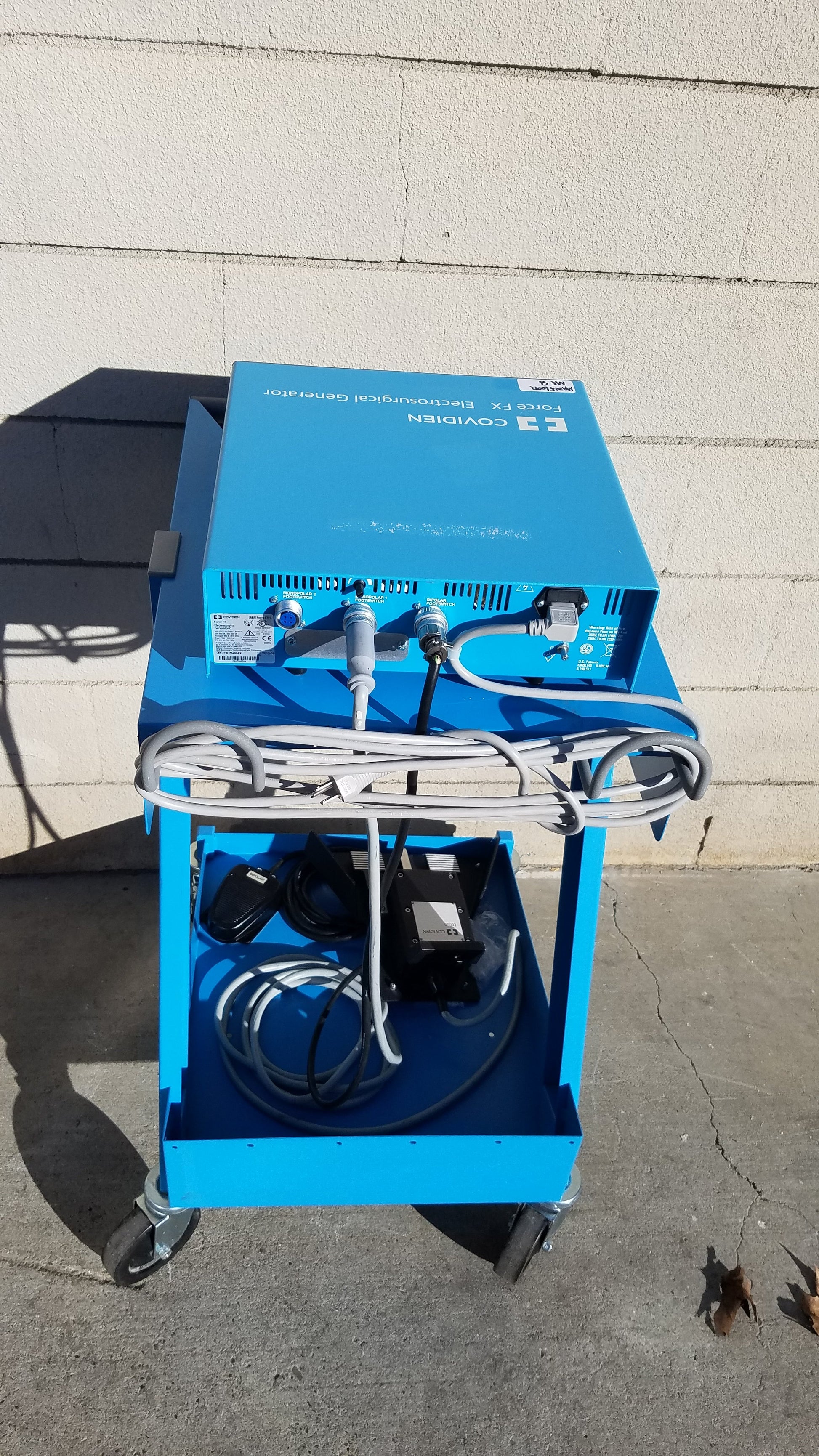 Covidien Force FX-C Electrosurgical Generator ESU With E6008 and Trolley - (ESU)