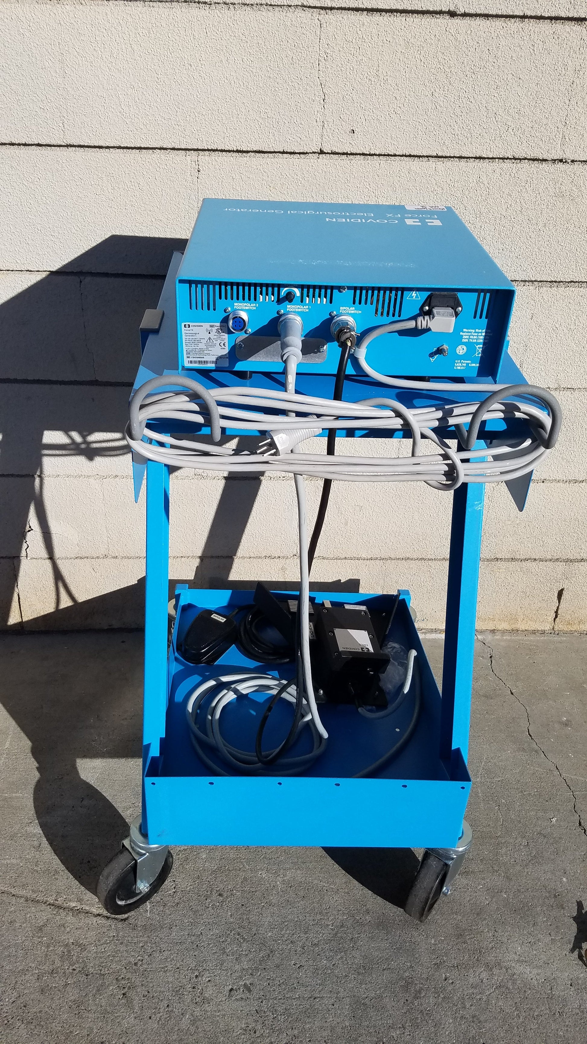 Covidien Force FX-C Electrosurgical Generator ESU With E6008 and Trolley - (ESU)