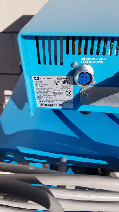 Covidien Force FX-C Electrosurgical Generator ESU With E6008 and Trolley - (ESU)