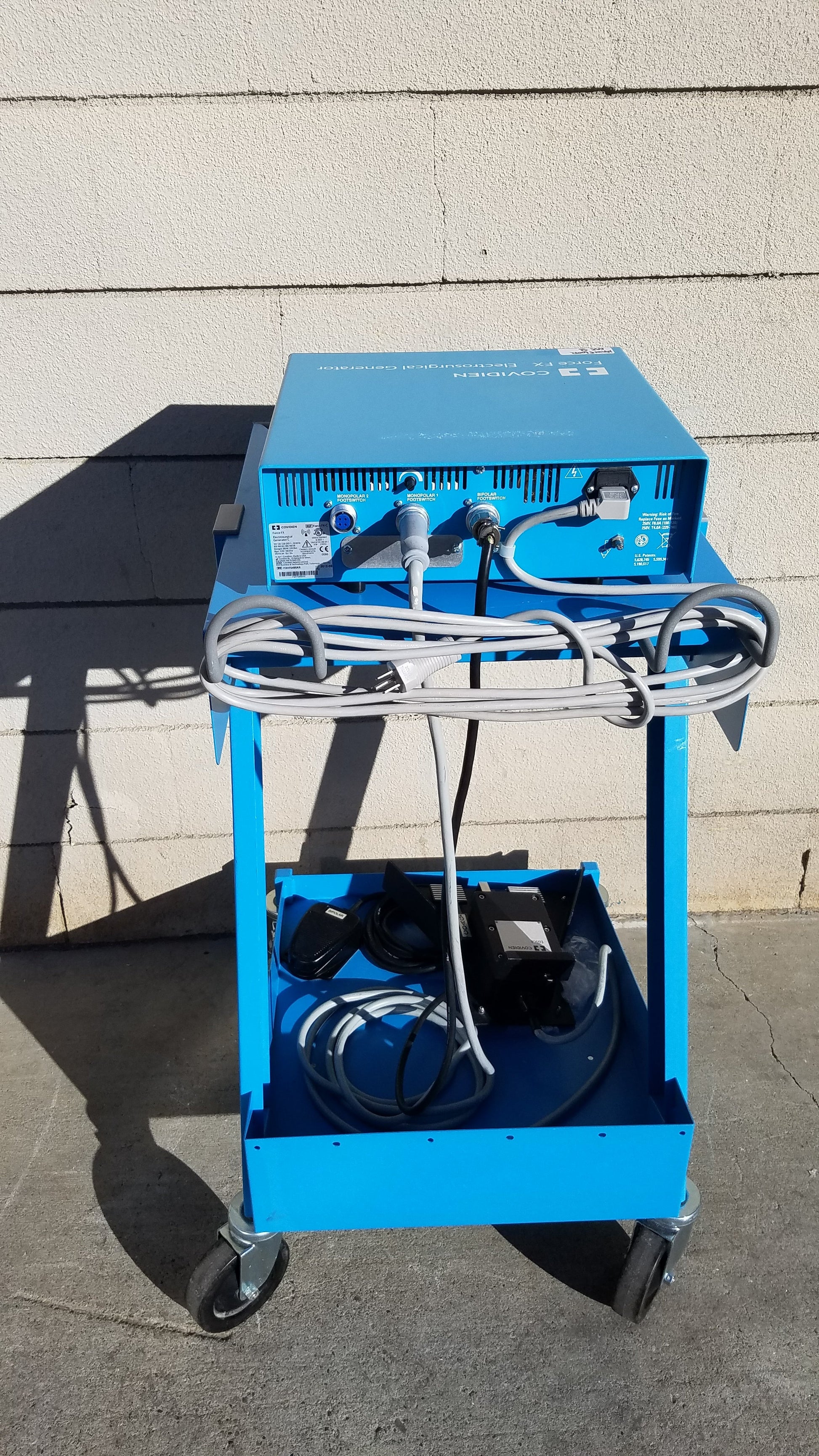 Covidien Force FX-C Electrosurgical Generator ESU With E6008 and Trolley - (ESU)