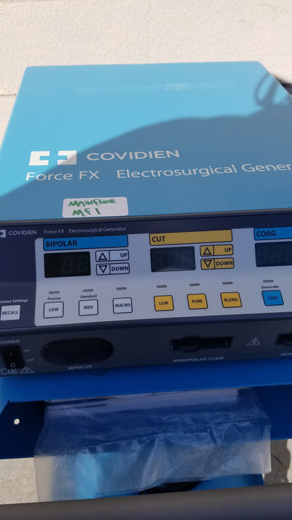 Covidien Force FX-C Electrosurgical Generator ESU with E6009 E6008 And Trolley - (ESU)