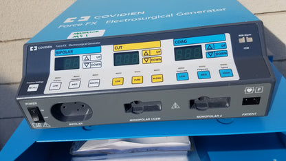 Covidien Force FX-C Electrosurgical Generator ESU with E6009 E6008 And Trolley - (ESU)