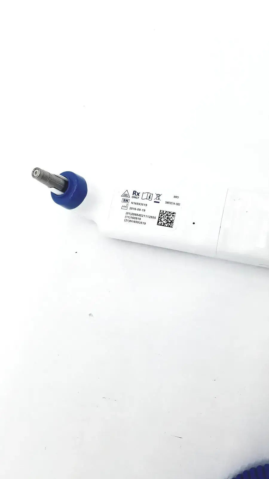 Covidien Genius 2 Tethered Tympanic Thermometer SN N16593519 2016-09-19