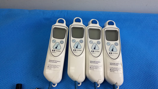 Covidien Genius 3 Tympanic Ear Thermometer with Wall Mount Base Lot of 4