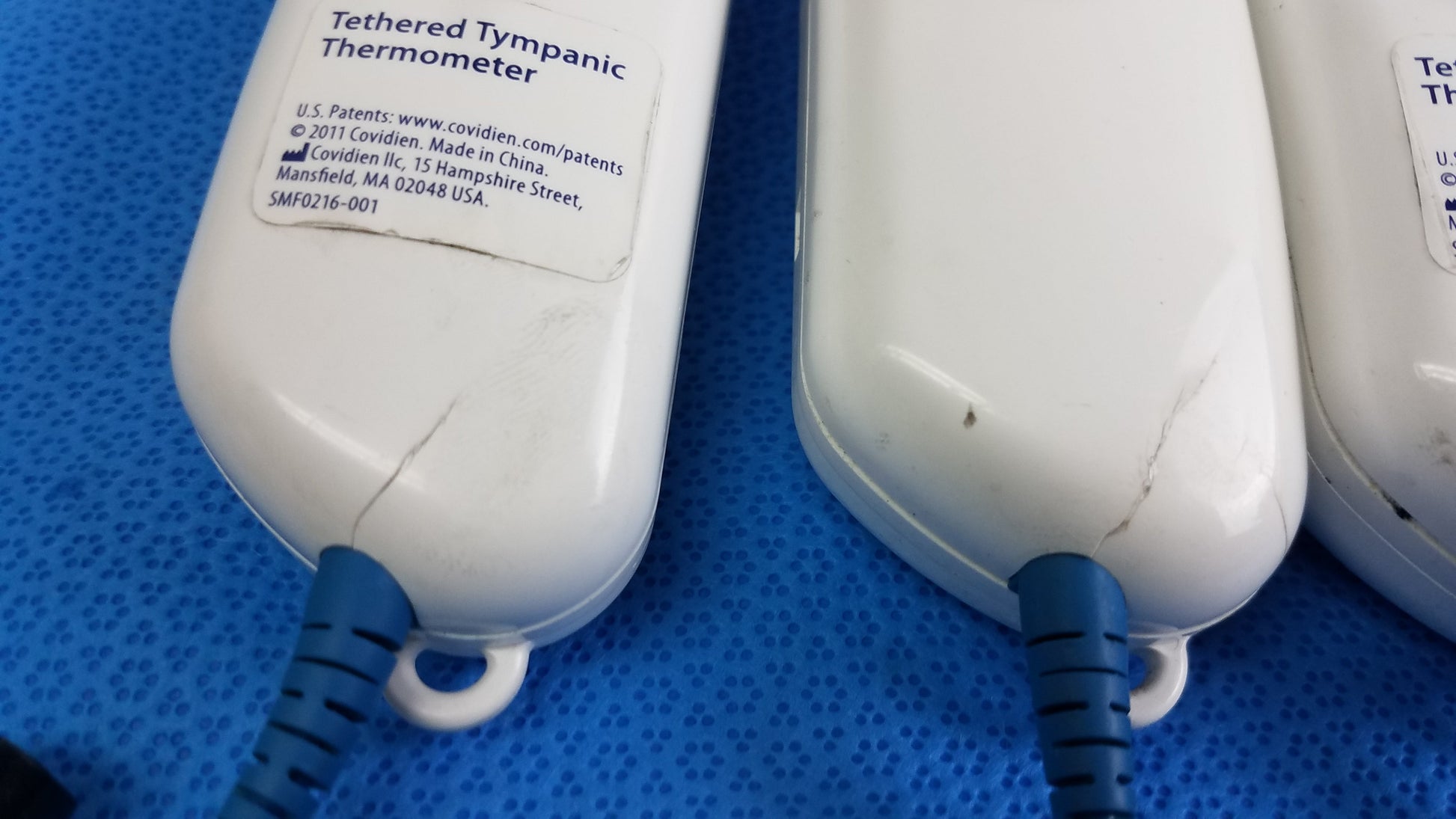 Covidien Genius 3 Tympanic Ear Thermometer with Wall Mount Base Lot of 4