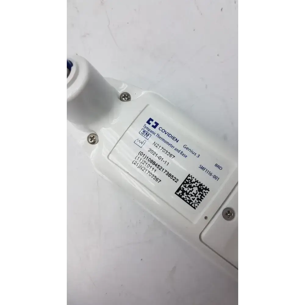 Covidien Genius 3 Tympanic Thermometer and Base