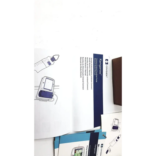 Covidien Kangroo Feeding Pump Connect Pole Clamp and Extras