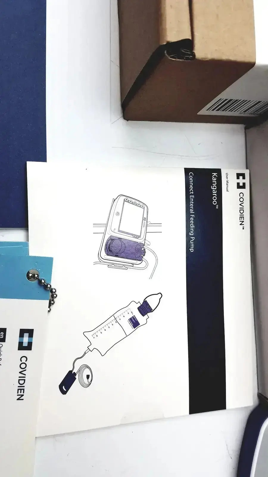 Covidien kangroo feeding pump instruction manual with illustrations for connect pole clamp and extras use case