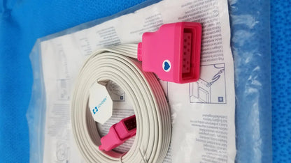 Covidien Kendall Disposable 5-Lead ECG Cable – Dual Connector 2.7m (9’)