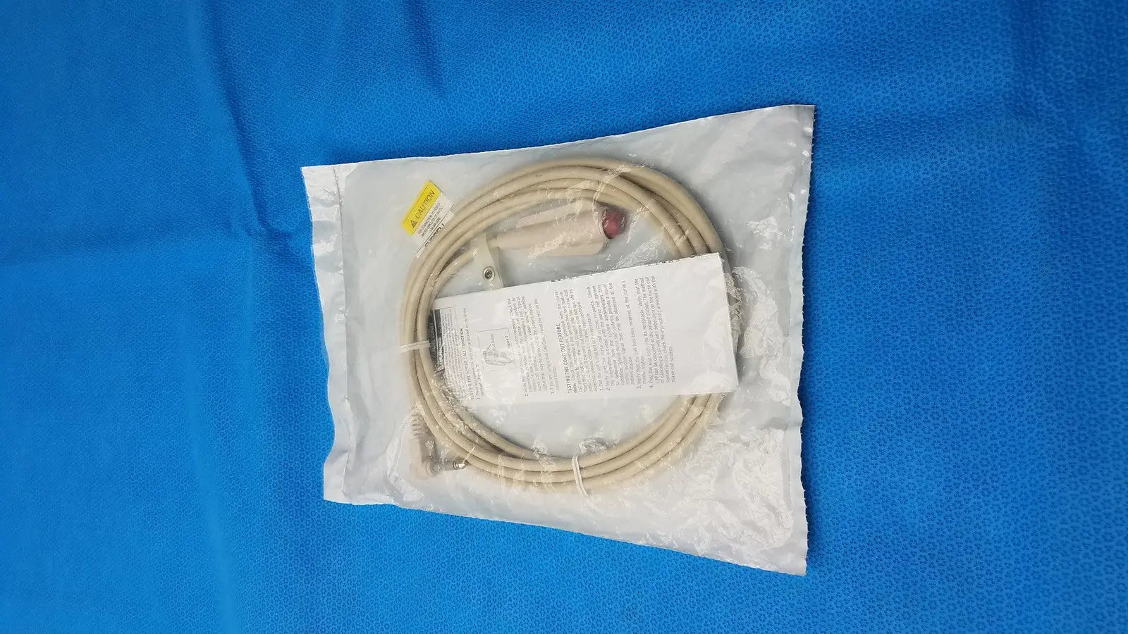 Crest Healthcare 7700B-12 Call Cord – 1/4’’ Plug 12ft Beige Single Patient - Nurse