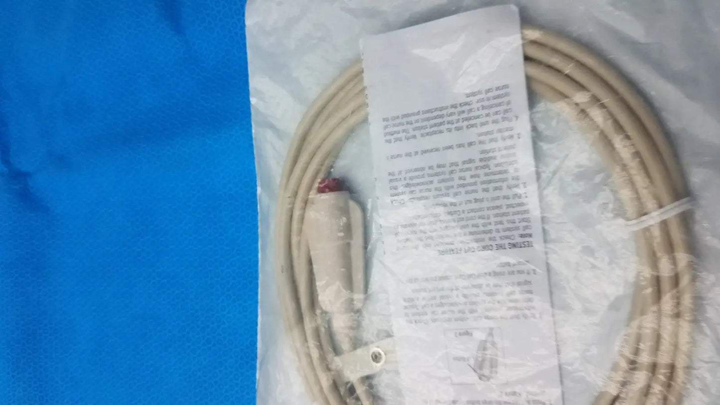 Crest Healthcare 7700B-12 Call Cord – 1/4’’ Plug 12ft Beige Single Patient - Nurse