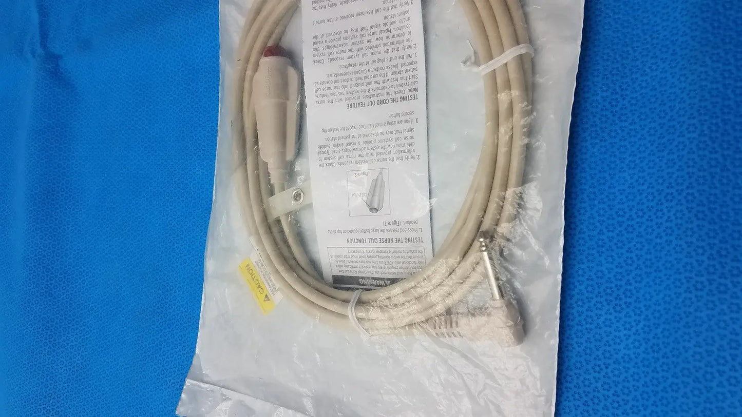 Crest Healthcare 7700B-12 Call Cord – 1/4’’ Plug 12ft Beige Single Patient - Nurse