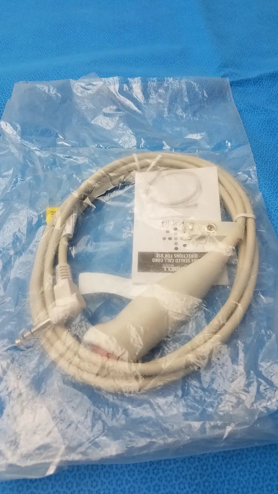 Crest Healthcare Call Cord – 1/4’’ Phone Plug Beige Patient Nurse
