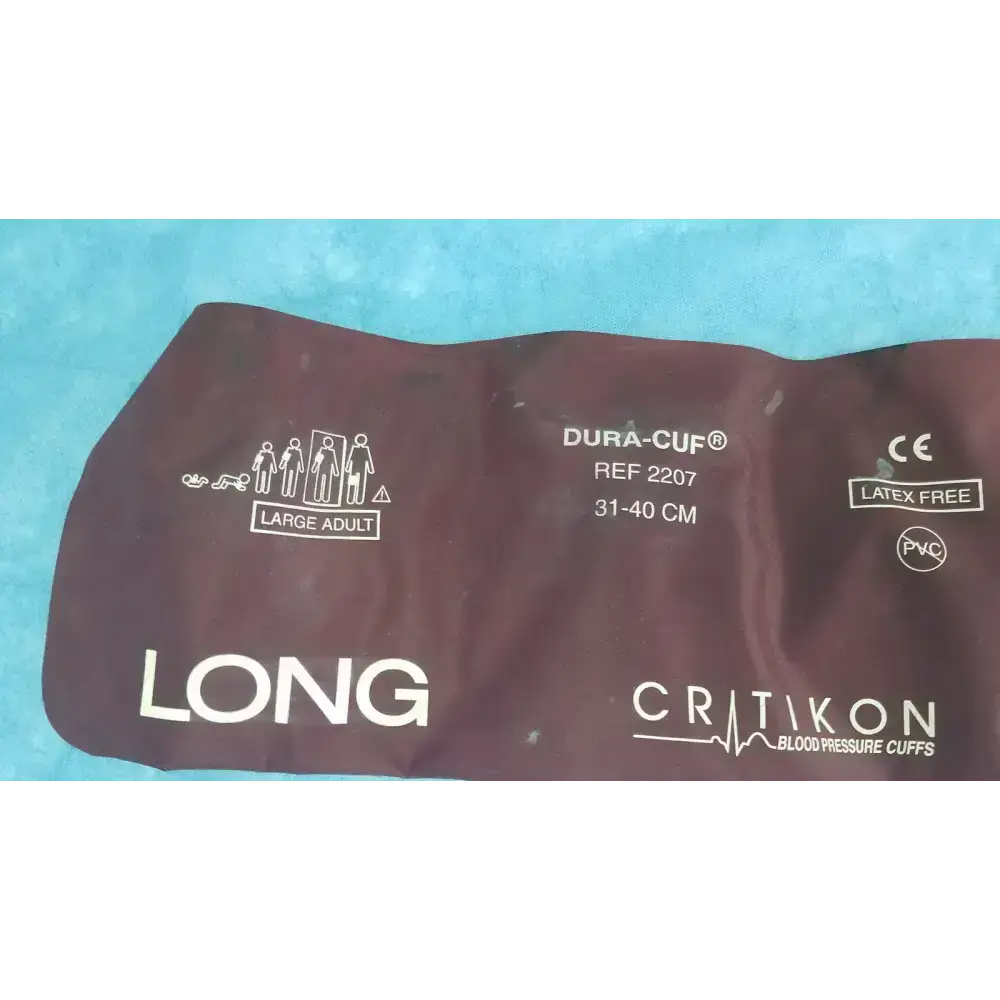 CRITIKON Blood Pressure Cuff Large Adult 31-40 Cm