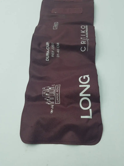 Critikon Dura-Cuf 2207 Blood Pressure Cuff Adult Long 31-40 cm