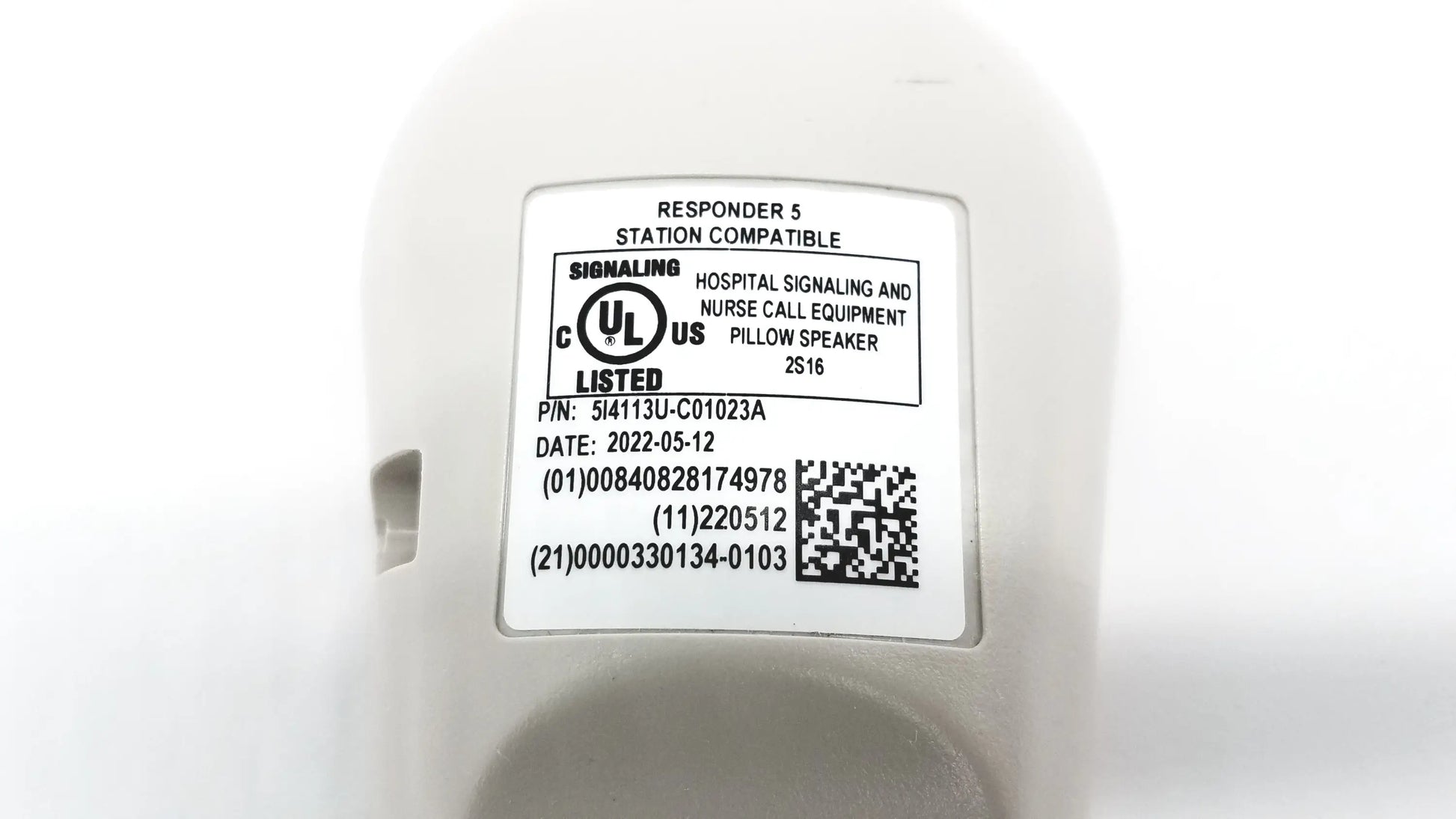 Curbell Getwell Network Nurse Call Remote P/N 5I4113U - C01023A