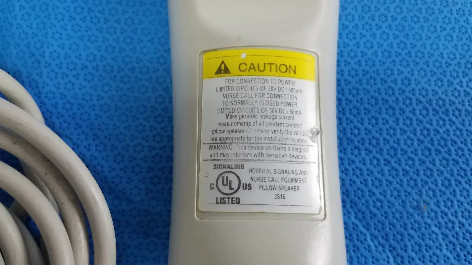 Curbell Medical Gen4 Pillow Speaker / Nurse Call / TV Remote