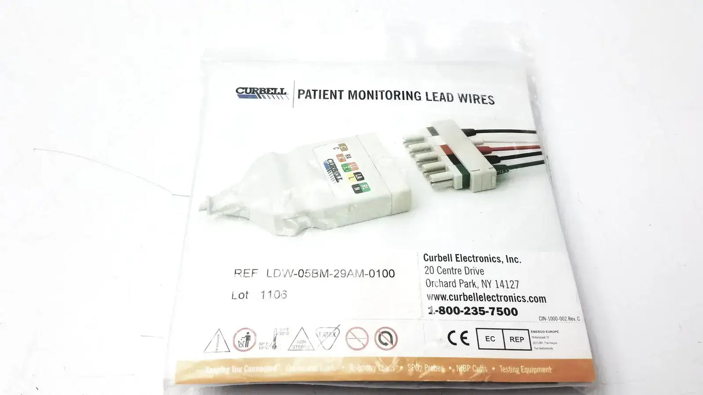 Curbell Patient Monitoring Lead Wires LDW-05BM-29AM-0100