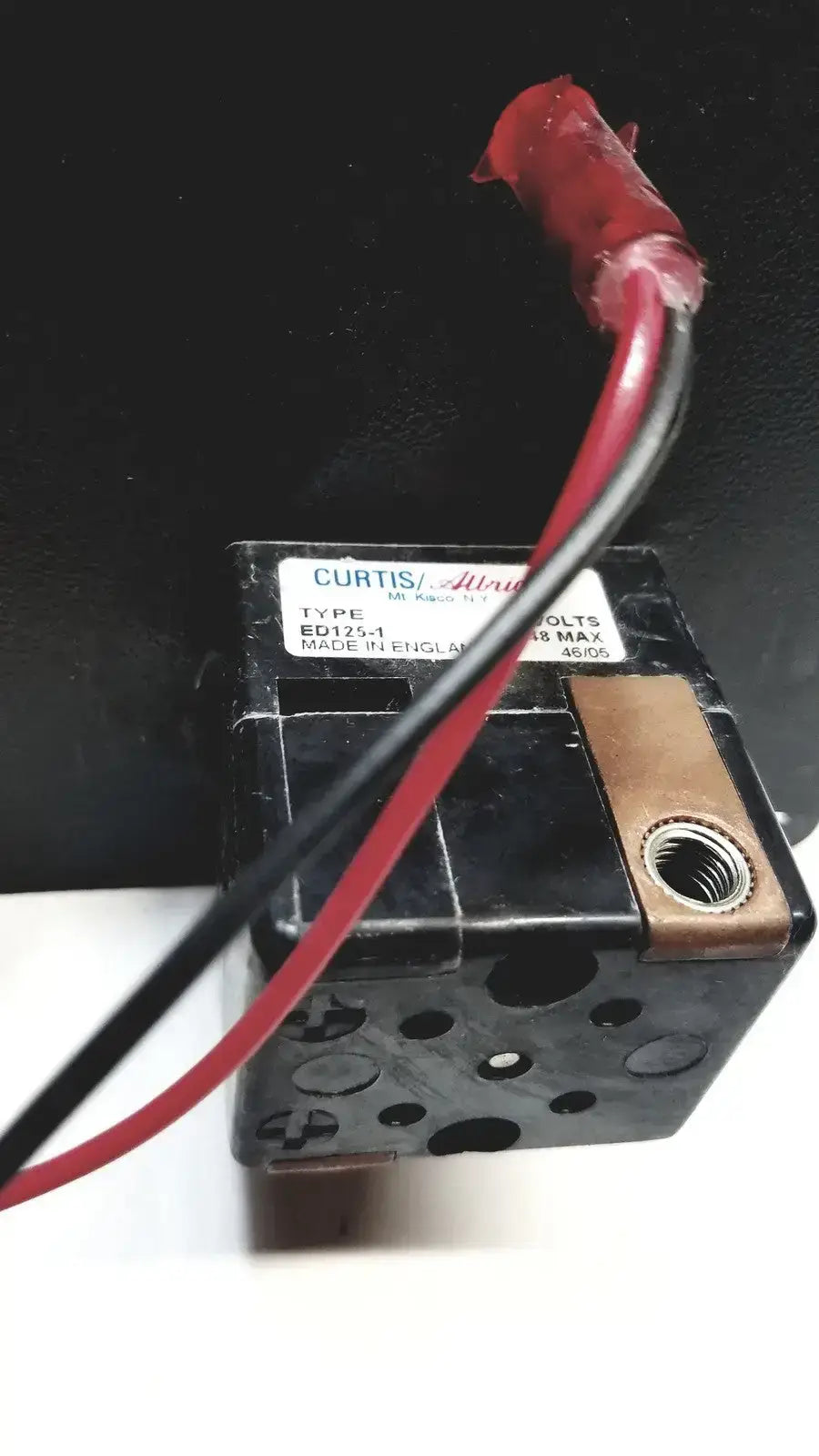 Curis Allright ED125-1 Emergency Disconnect Switch 48V Max With Fitting Plate