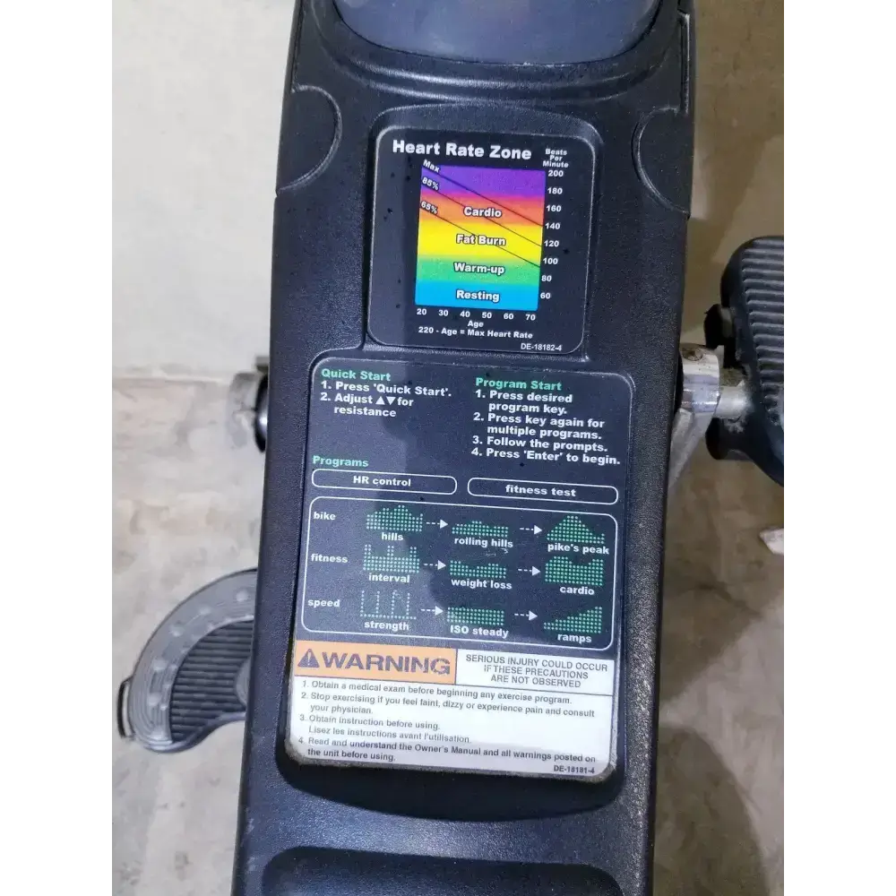 Cybex Cyclone 530r Recumbent Bike - Exercise