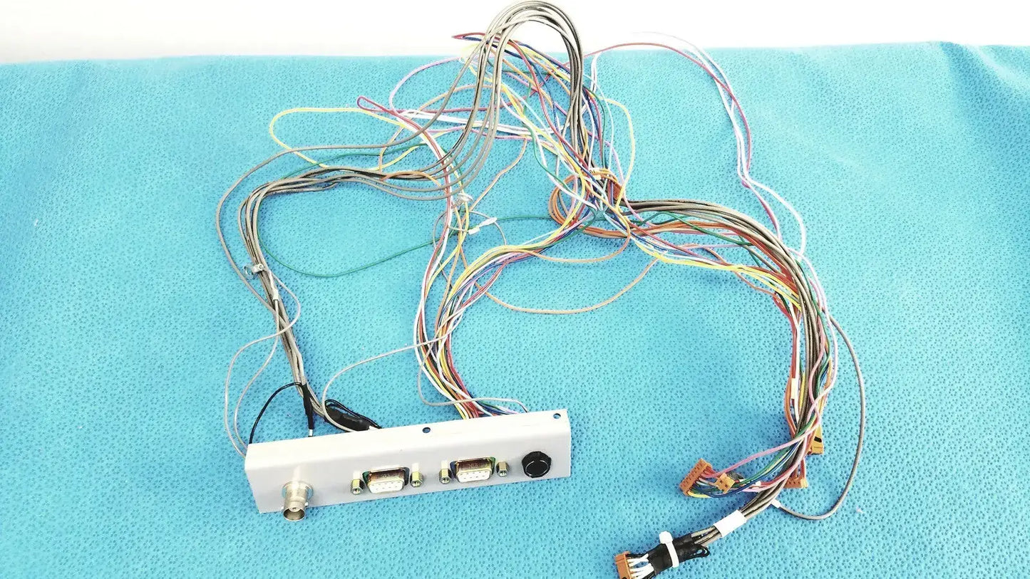 D-Sub 9-Pin Serial Breakout Board with BNC Connector Wire Harness Cable - Assembly