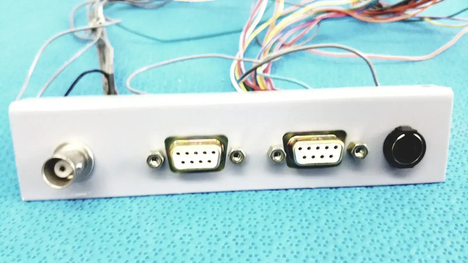 D-Sub 9-Pin Serial Breakout Board with BNC Connector Wire Harness Cable - Assembly
