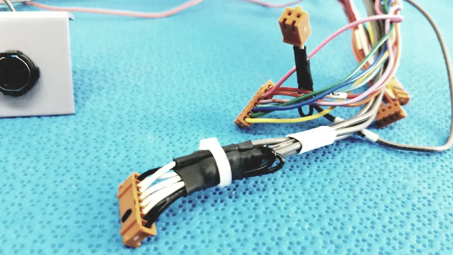 D-Sub 9-Pin Serial Breakout Board with BNC Connector Wire Harness Cable - Assembly